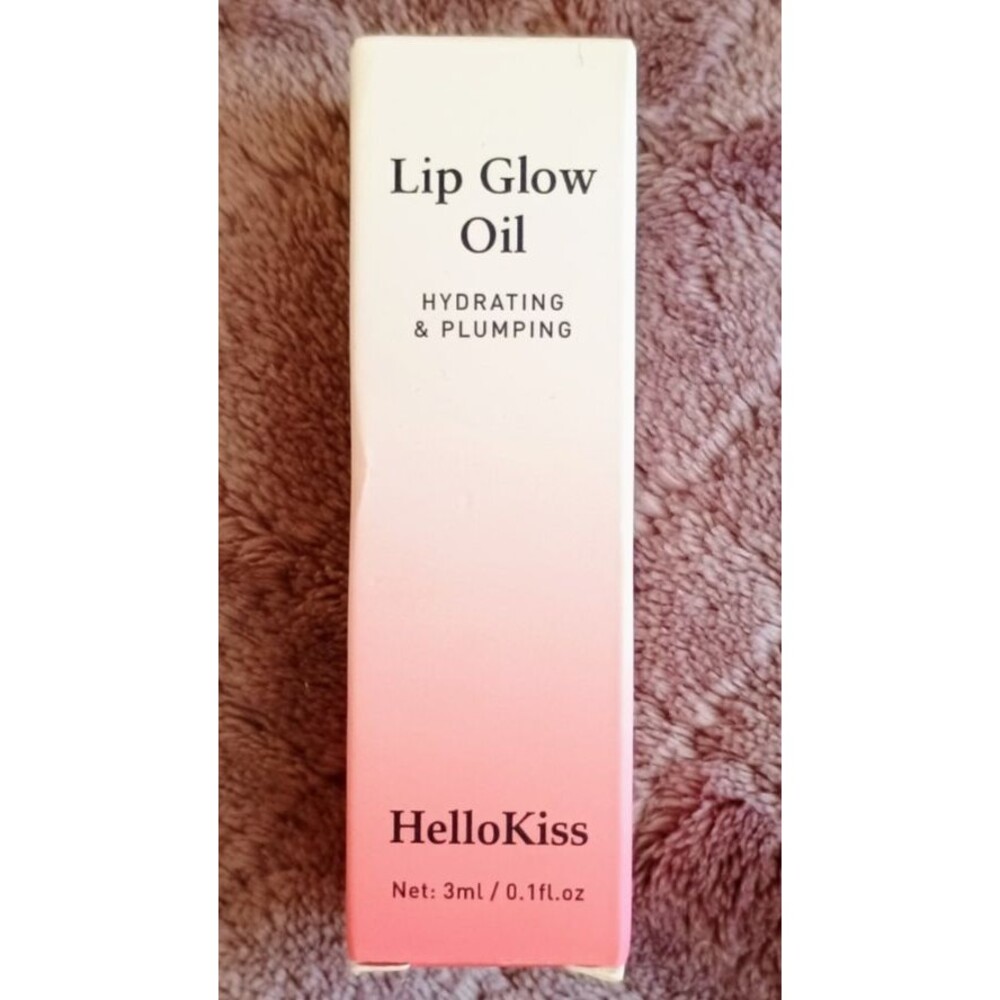 HelloKiss Hydrating & Plumping Lip Glow Oil 3ml New Sealed #3